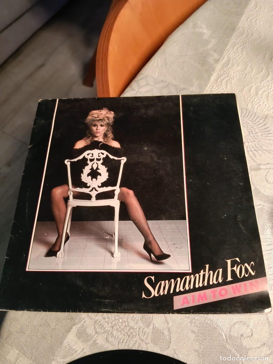 Discos de vinilo: RAR SINGLE 7. SAMANTHA FOX. AIM TO WIN. MADE IN SPAIN
