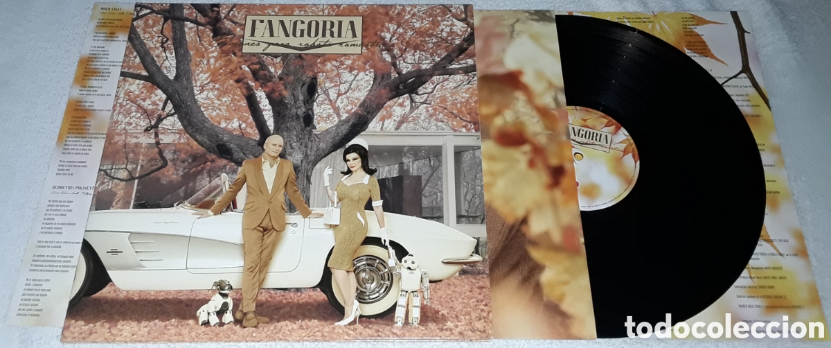 Discos de vinilo: LP + CD - FANGORIA - CANCIONES PARA ROBOTS ROMANTICOS - GATEFOLD
