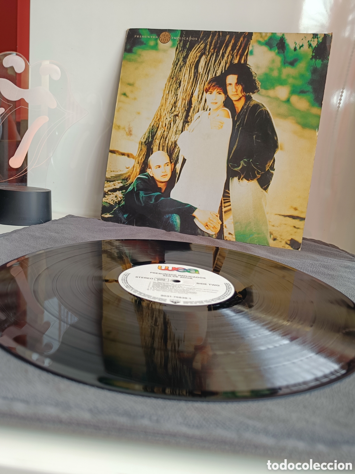 Discos de vinilo: Disco vinilo &rdquo;Ser de agua&rdquo; Presuntos Implicados