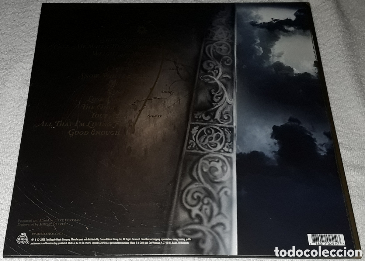 Discos de vinilo: 2 LP - EVANESCENCE - THE OPEN DOOR - Foto 2