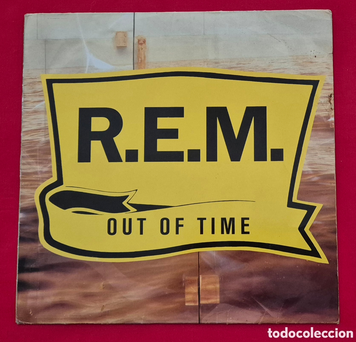 Discos de vinilo: R.E.M. Out Of Time Lp 1991