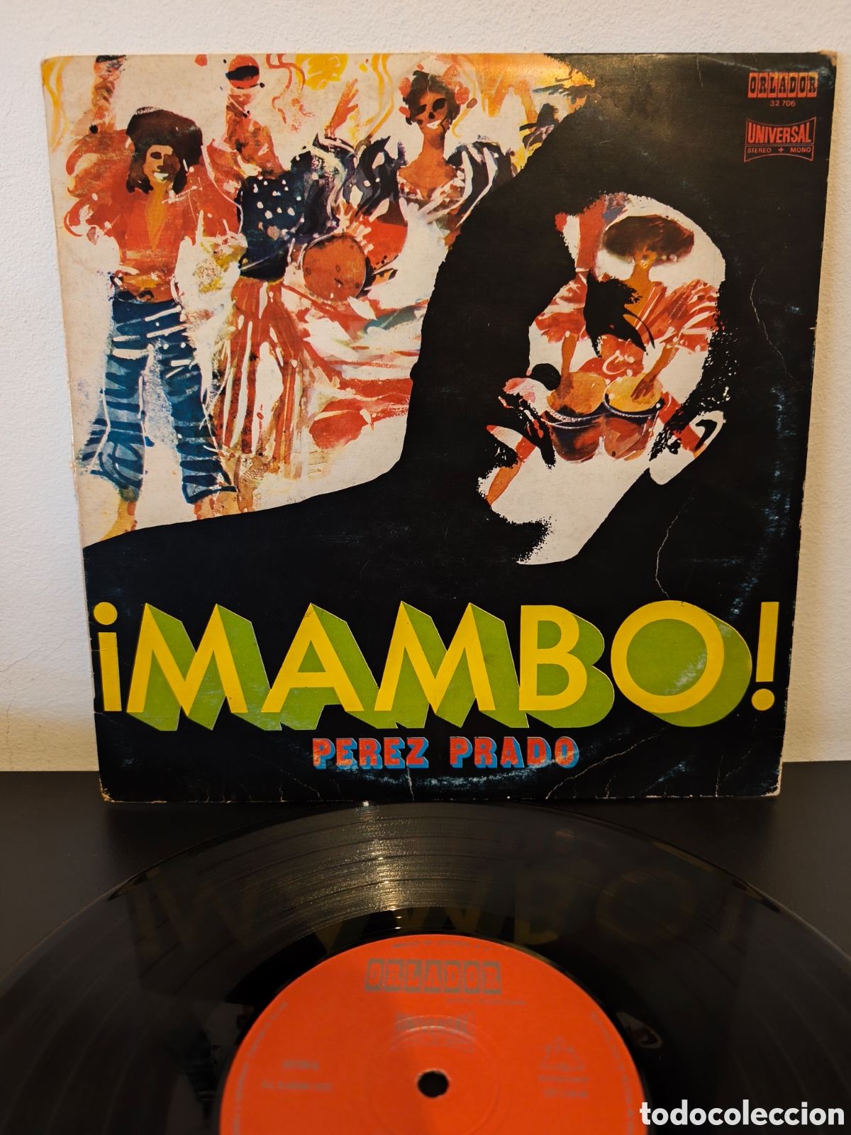Discos de vinilo: P&eacute;rez Prado - &iexcl;Mambo! - Orlador &ndash; 32.706, Universal &ndash; CIY-1148M : Vinilo, LP, 10&rdquo;, &Aacute;lbum - C.2