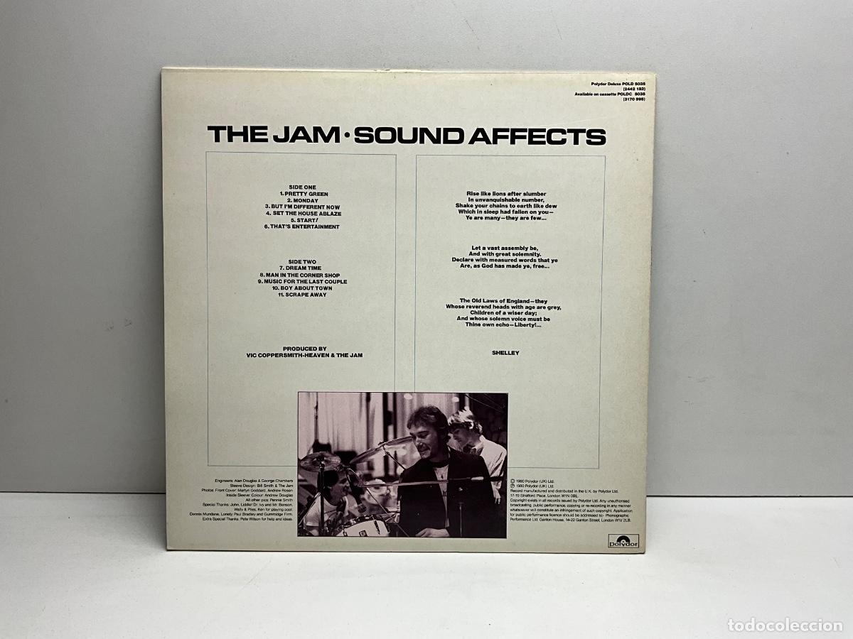 Discos de vinilo: LP - VINILO - THE JAM - SOUND AFFECTS - POLYDOR - 1980 - Foto 4