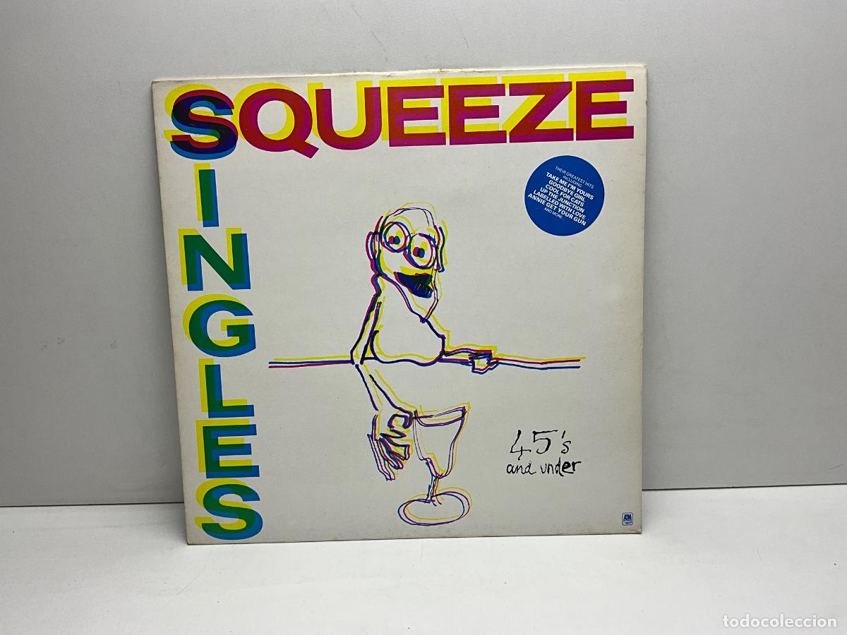Discos de vinilo: LP - VINILO - SQUEEZE - SINGLES 45' S AND UNDER - A&M - 1980