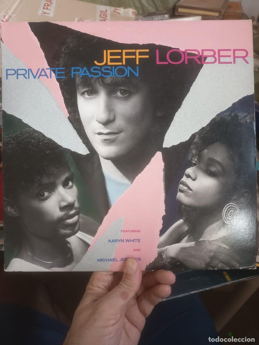 Discos de vinilo: LP JEFF LORBER,( PRIVATE PASSION)