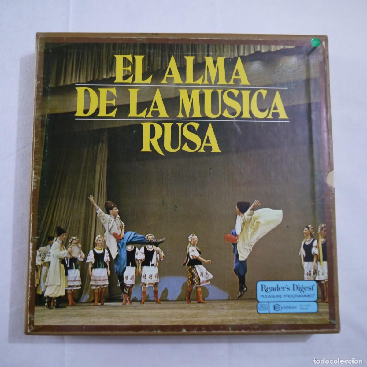 Discos de vinilo: EL ALMA DE LA M&Uacute;SICA RUSA - CAJA CON 9 DISCOS
