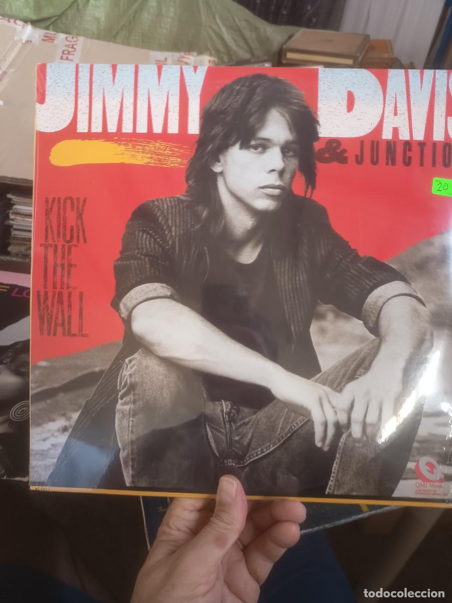 Discos de vinilo: LP JIMMY DAVIS,( KICK THE WALL)