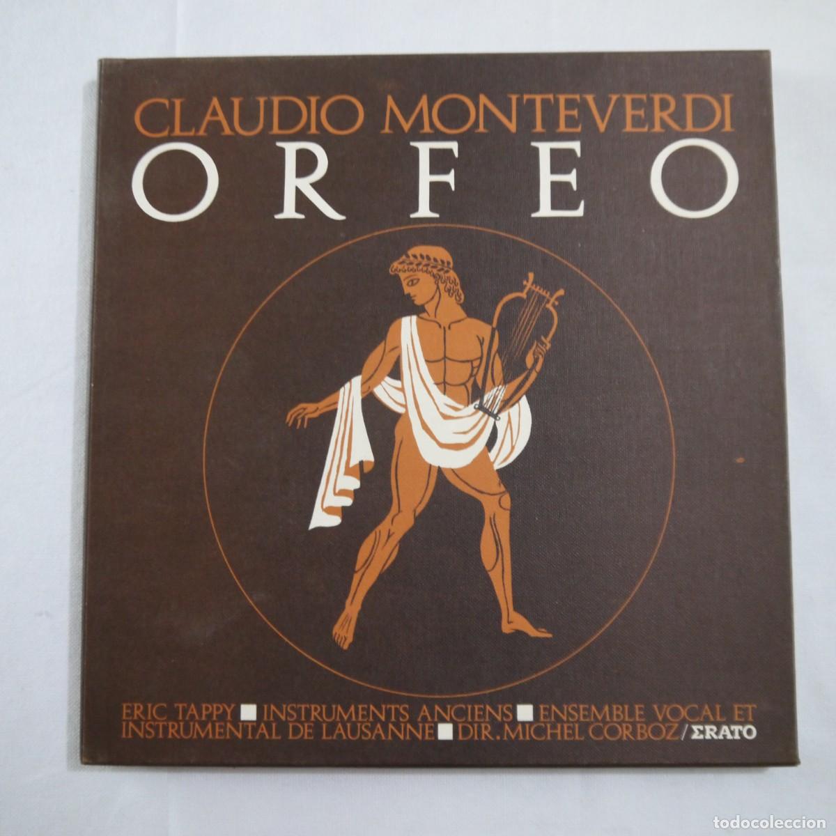 Discos de vinilo: ORFEO DE CLAUDIO MONTEVERDI - ERIC TAPPY - 3 LPS ERATO