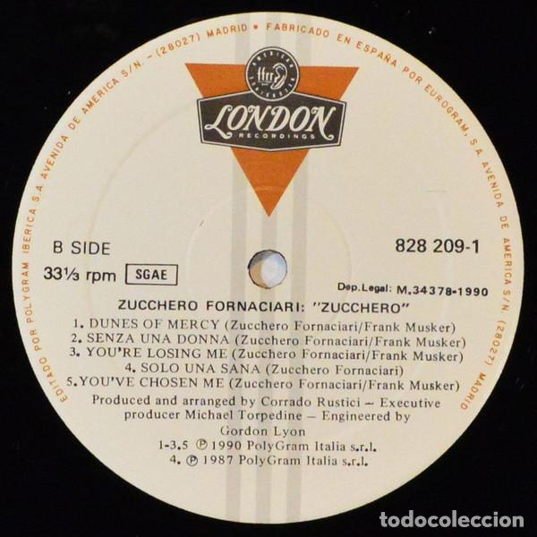 Discos de vinilo: Zucchero, Zucchero - LP - Foto 8
