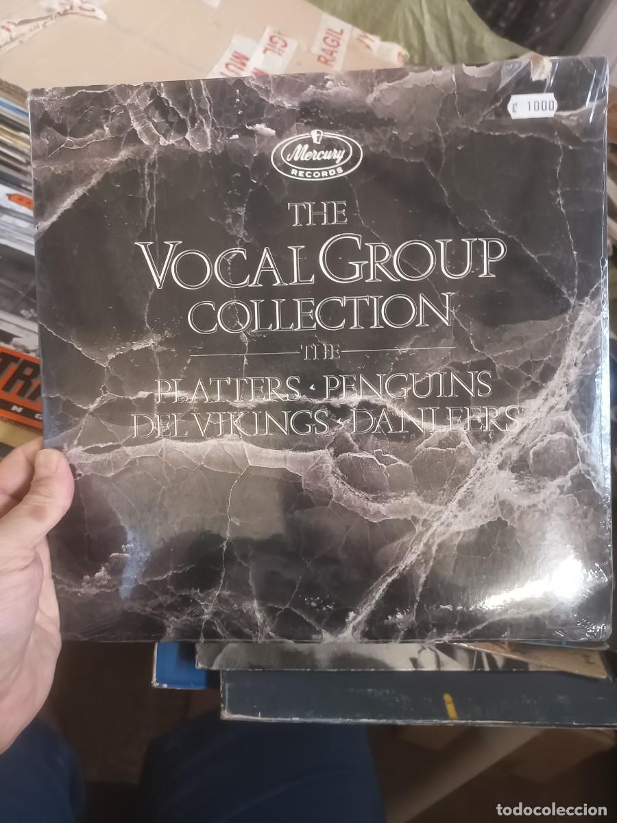 Discos de vinilo: LP THE VOCAL GROUP COLLECTION,( PLATTERS,PEGUINS DEL VIKINGS,DANLEERS)