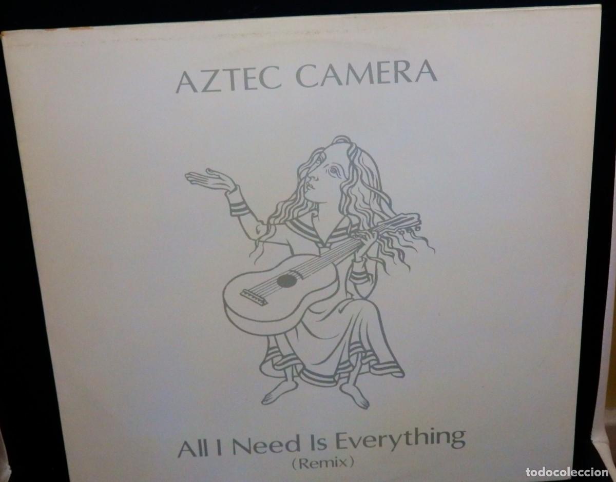 Discos de vinilo: Aztec Camera * Maxi-Single Vinilo * All I Need Is Everything (Remix) * Spain 1984