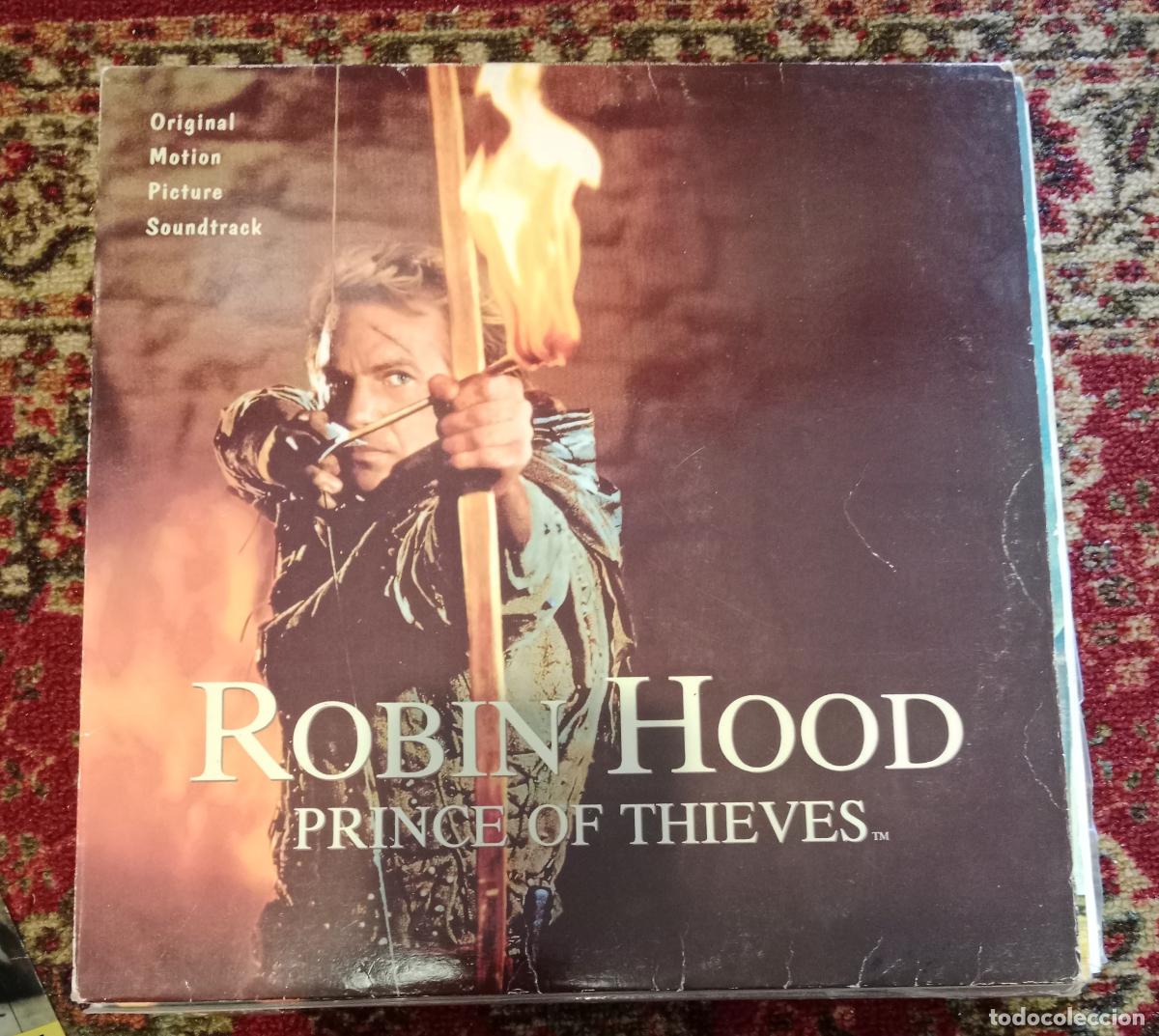 Discos de vinilo: Michael Kamen &ndash; Robin Hood: Prince Of Thieves Lp 1991