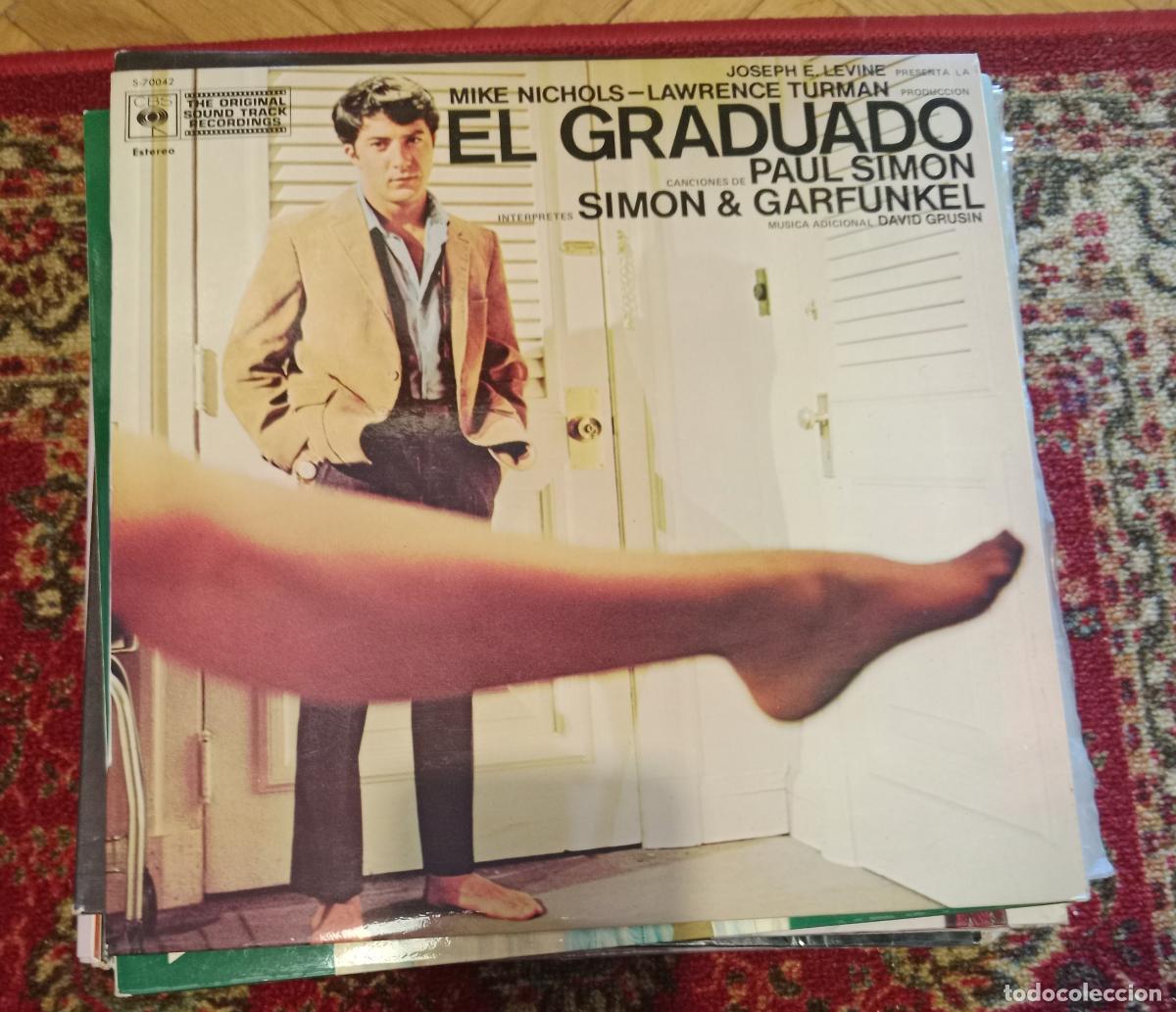 Discos de vinilo: Simon & Garfunkel &ndash; El Graduado Lp 1980