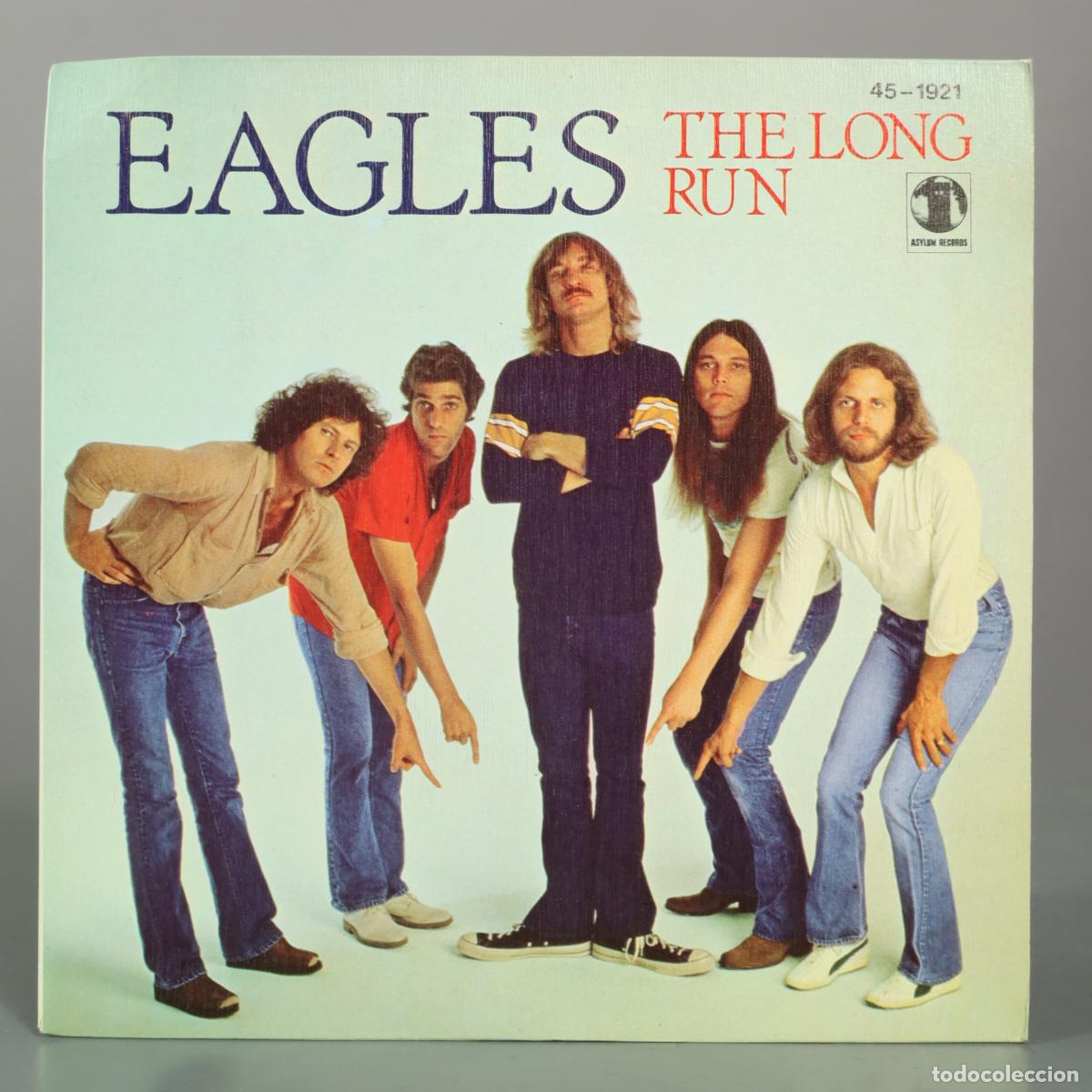 Discos de vinilo: SINGLE. The Long Run - Eagles