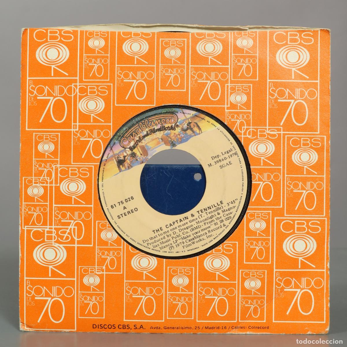 Discos de vinilo: SINGLE. Do That To Me One More Time - The Captain & Tennille