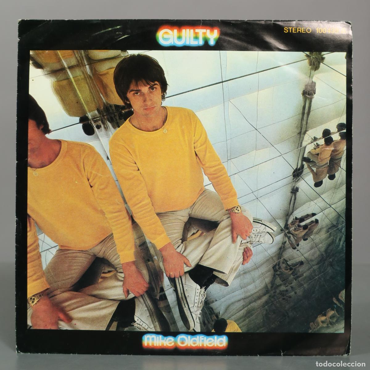 Discos de vinilo: SINGLE. Guilty - Mike Oldfield