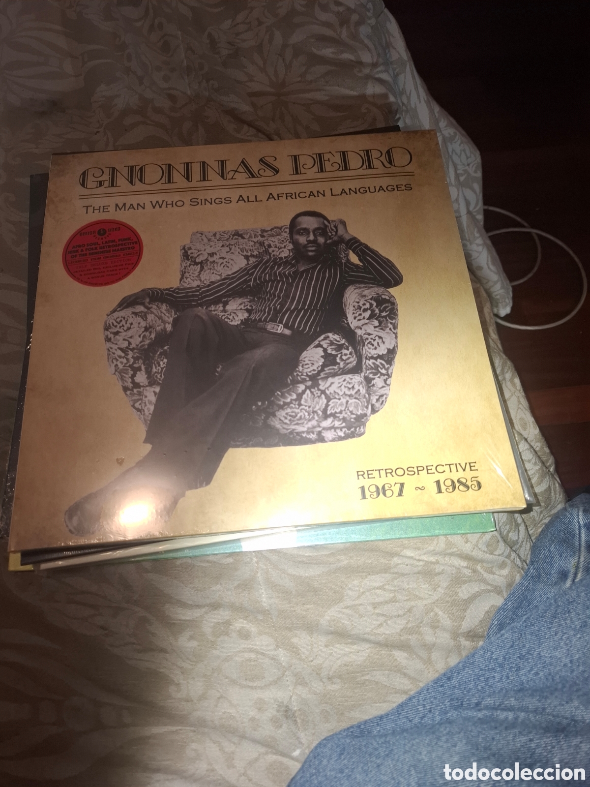 Discos de vinilo: Gnonnas Pedro The Man Who Sings All African Languages retrospective 1967-1985 2lp