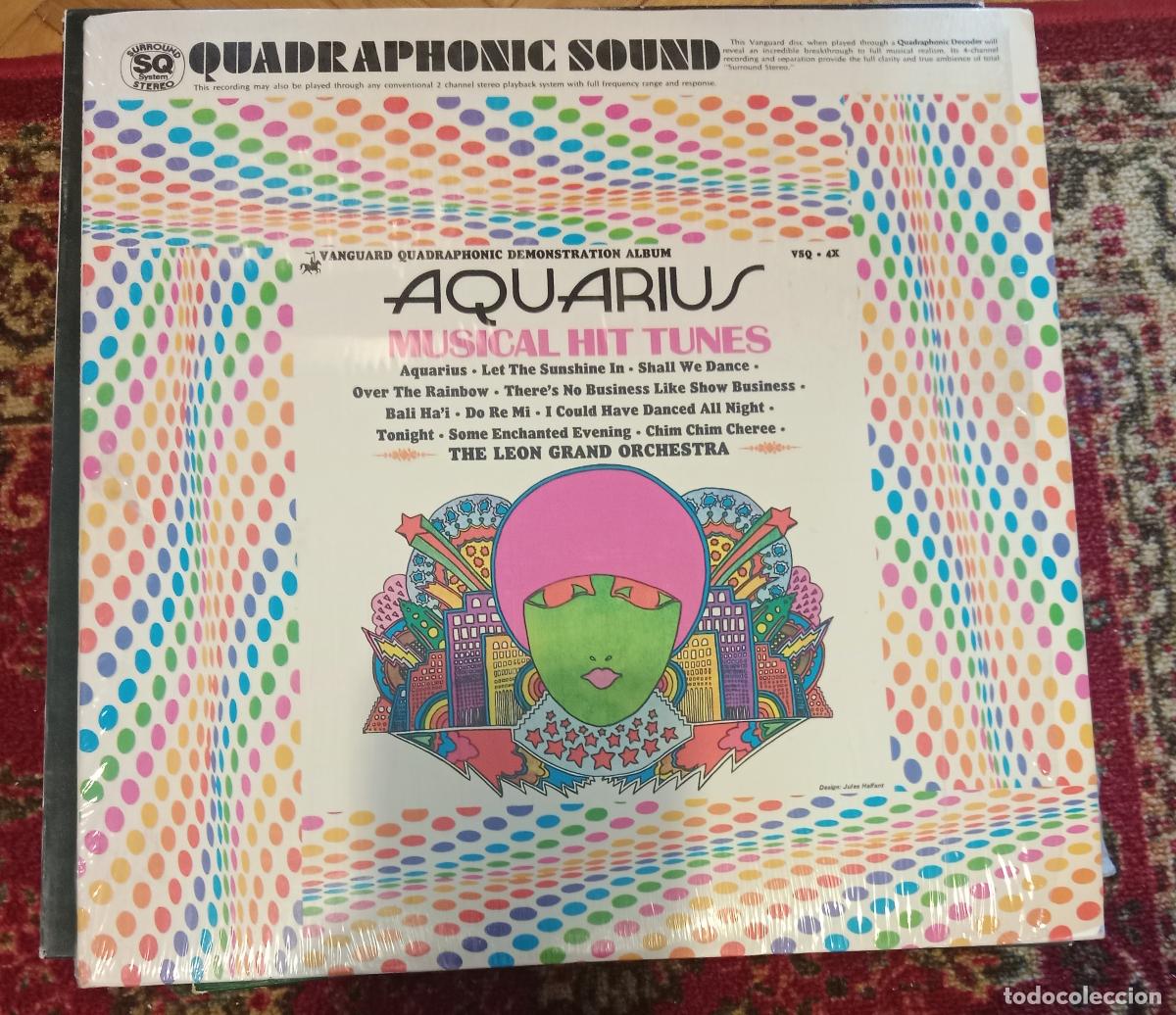 Discos de vinilo: Aquarius - Musical Hit Tunes Lp EEUU 1972