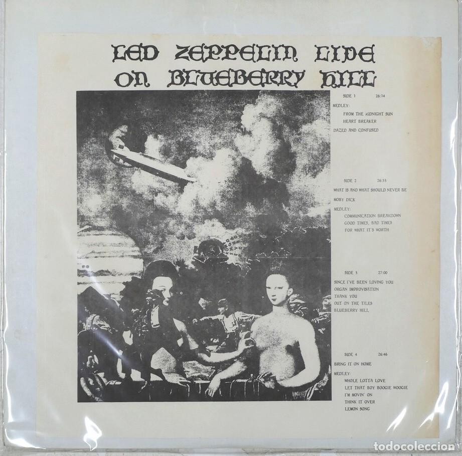 Discos de vinilo: Led Zeppelin Live on Blueberry Hill 2lp, live in 1970 Usa pressing from 1975, very hard to find!!!