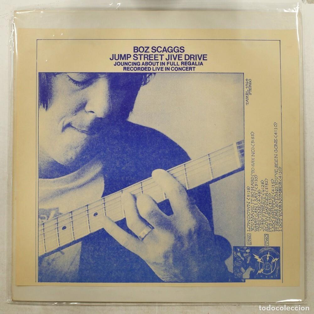 Discos de vinilo: Boz Scaggs - Jump street jive drive 1lp live, Usa pressing from 1976 in black vinyl, very htf!!!