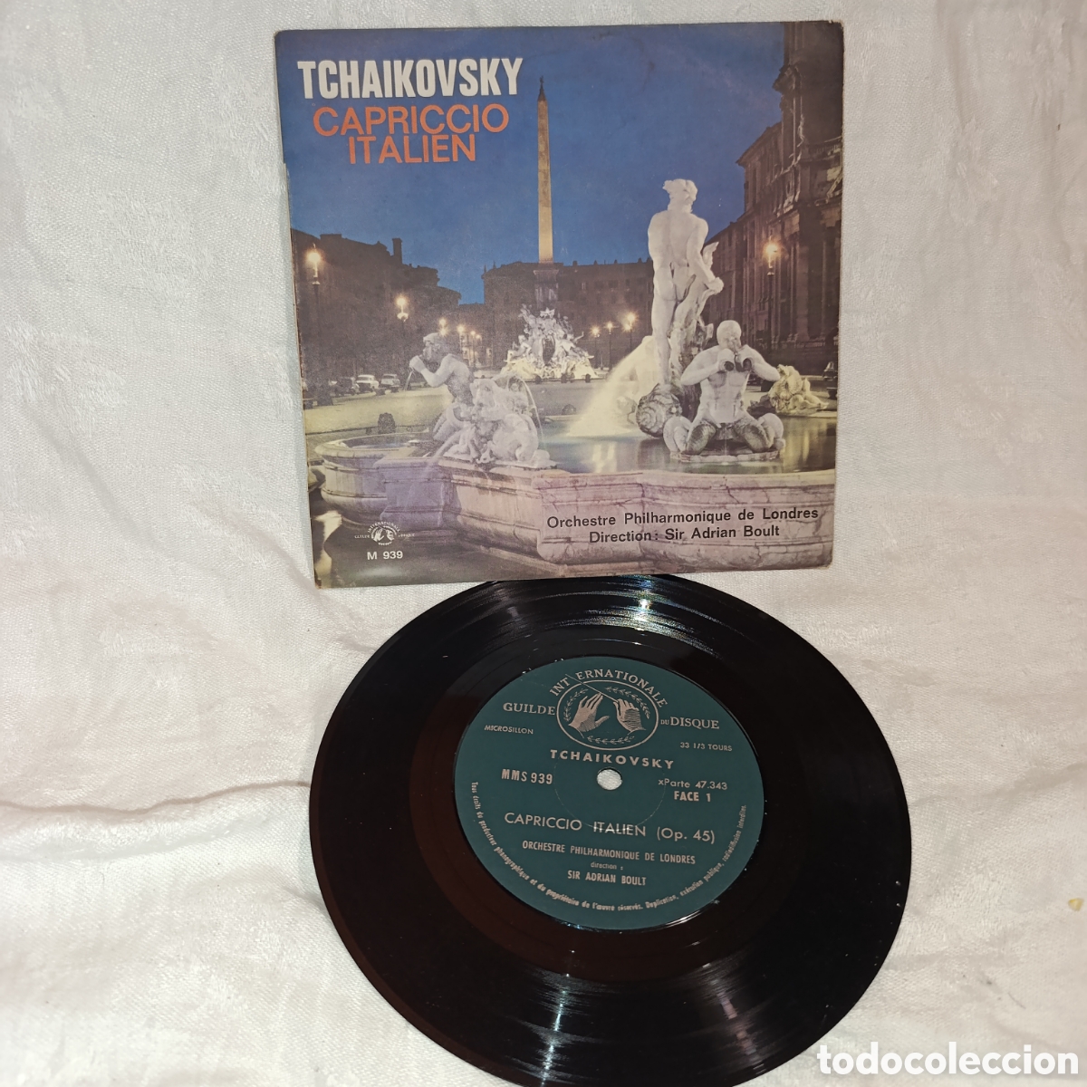 Discos de vinilo: Tchaikovsky - Capriccio Italien (Sir Adrian Boult),Disco Vinilo 7&rdquo;