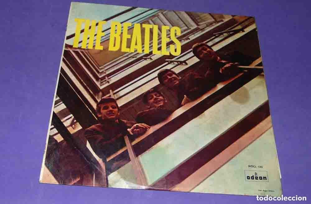 Discos de vinilo: THE BEATLES - PLEASE PLEASE ME &ndash; PRIMERA EDICION ESPA&Ntilde;OLA MOCL 120 - 1964
