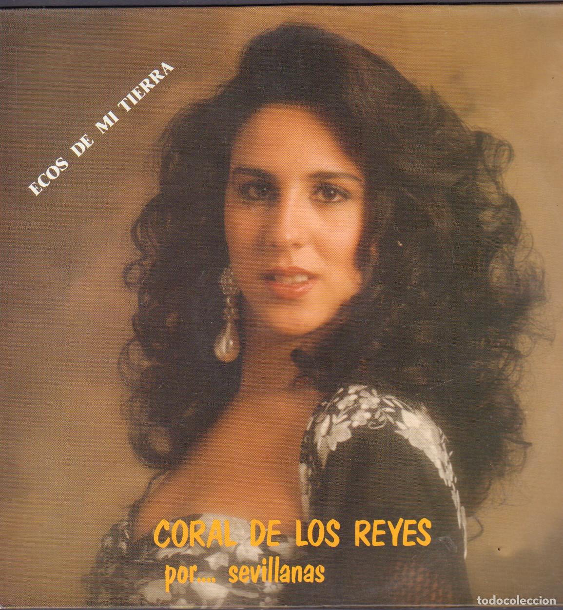 Discos de vinilo: CORAL DE LOS REYES (POR SEVILLANAS) - ECOS DE MI TIERRA / FE ROCIERA.../ LP KMC 1992 RF-26764