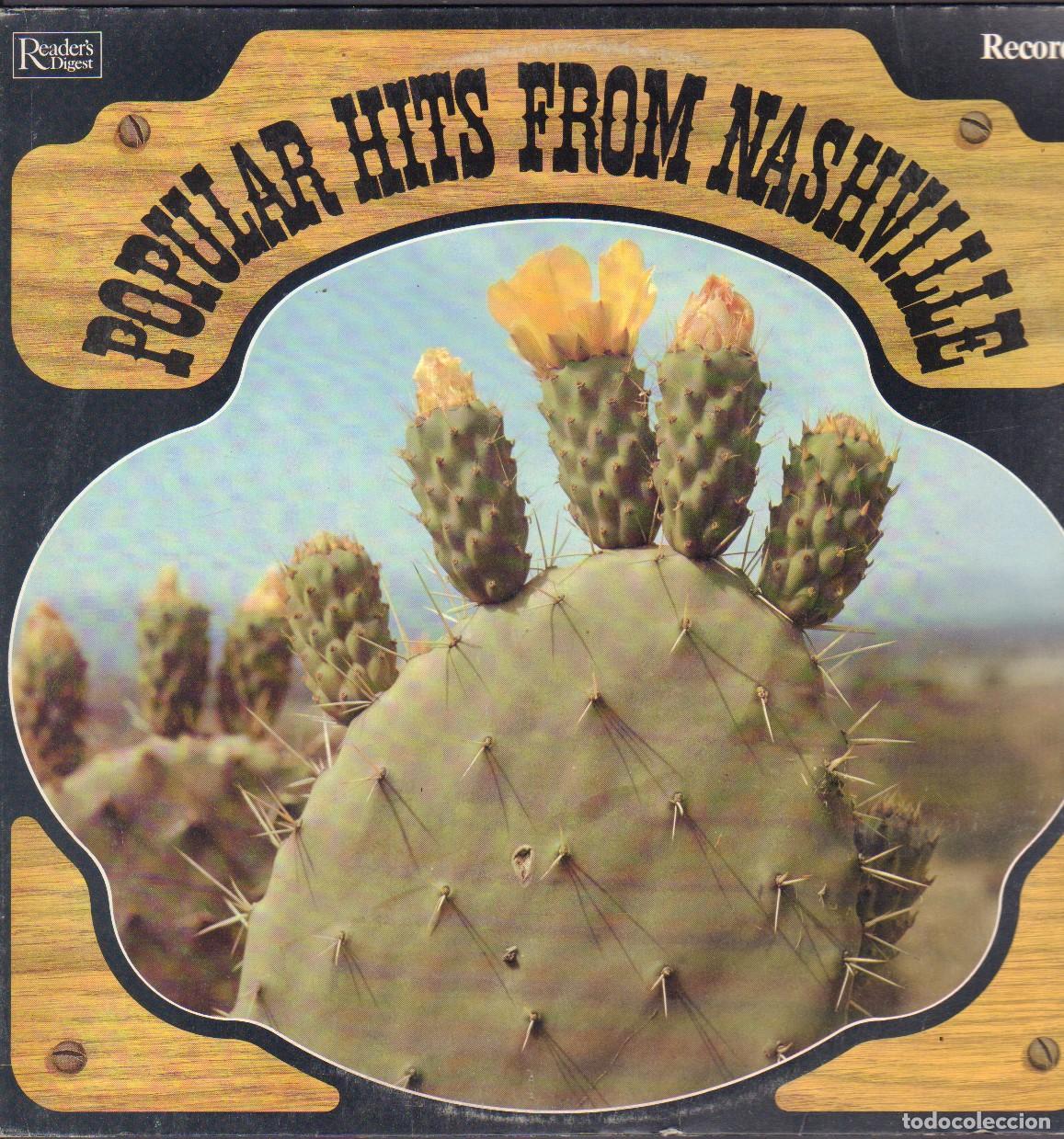 Discos de vinilo: POPULAR HITS FROM NASHVILLE - THE GIRL THAT I MARY, I FELL PRETTY.../ LP READER DIGEST RF-26767