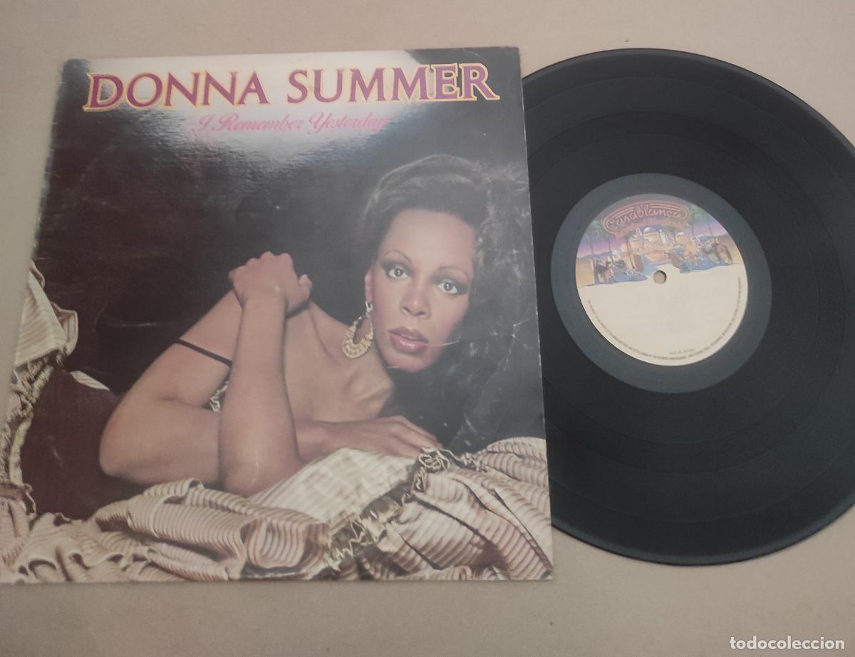 Discos de vinilo: DONNA SUMMER I remember yesterday LP 1977 RARA EDICION SUECIA