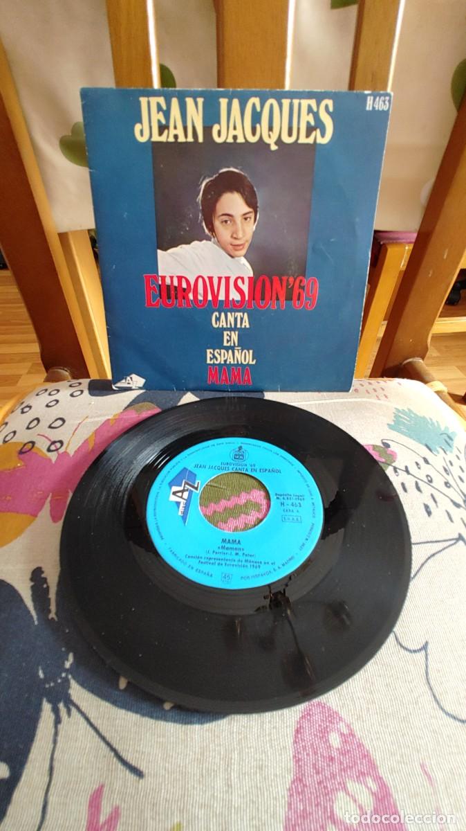 Discos de vinilo: JEAN JACQUES-SINGLE MAMA-EN ESPA&Ntilde;OL-EUROVISI&Oacute;N'69