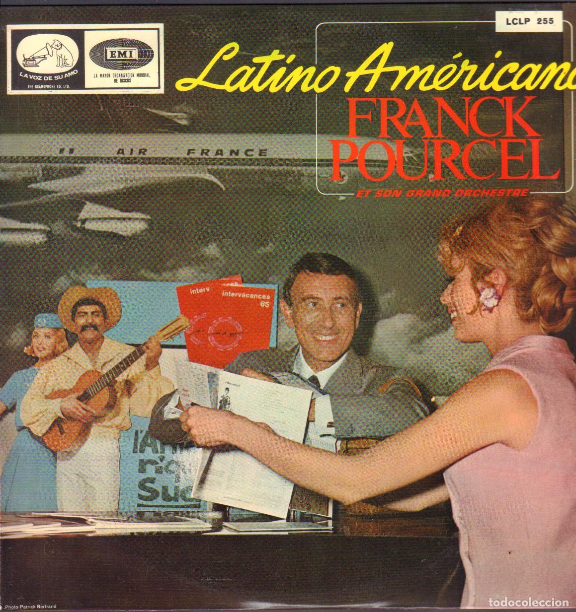 Discos de vinilo: FRANCK POURCEL ET SON GRAND ORCHESTRE - LATINO AMERICANO / LP EMI 1965 RF-26780
