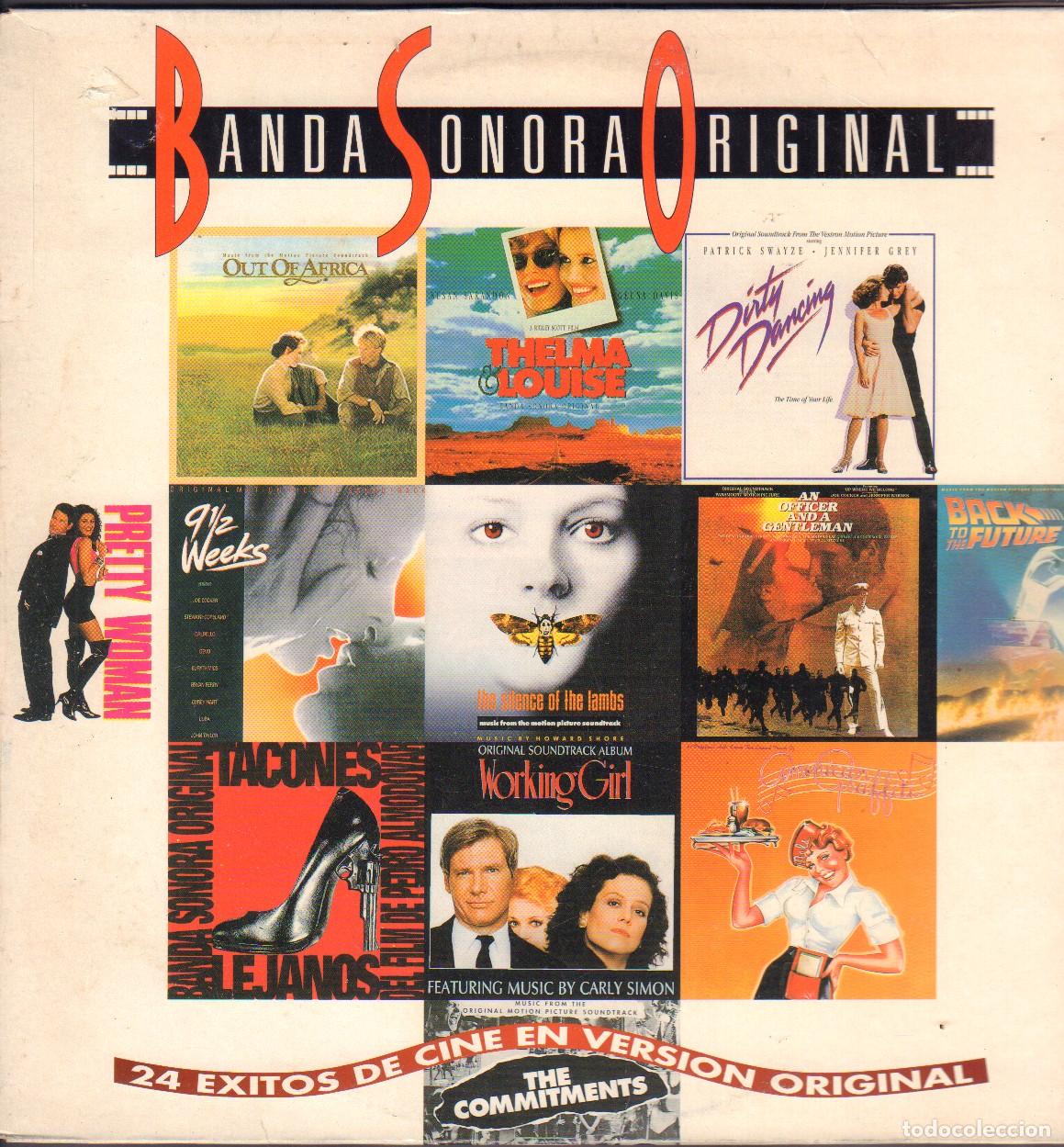 Discos de vinilo: BANDA SONORA ORIGINAL - OUT OF AFRICA, DIRTY DANCING, PRETTY WOMAN.../ 2 LP'S MCA 1992 RF-26781