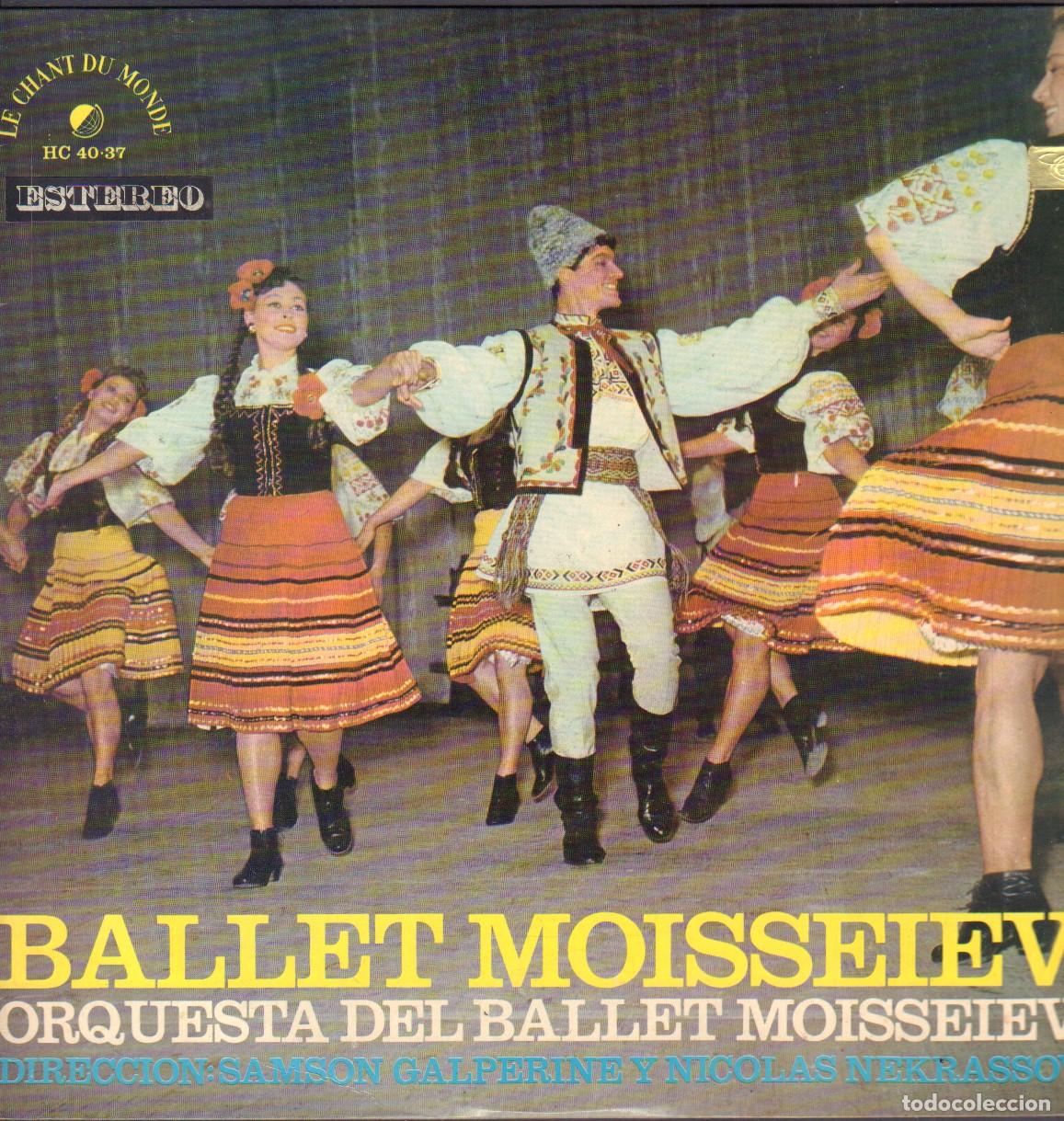 Discos de vinilo: BALLET MOISSEIEV - ORQUESTA DEL BALLET MOISSEIEV (SAMSON GALPERINE) / LP HISPAVOX 1966 RF-26786