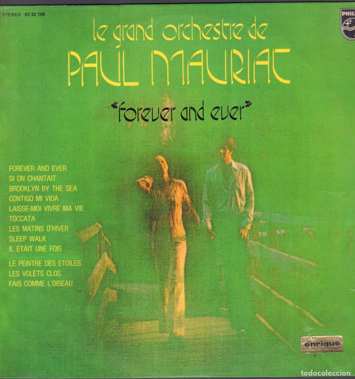 Discos de vinilo: LE GRAND ORCHESTRE DE &rdquo;PAUL MAURIAT&rdquo; - FOREVER AND EVER / LP PHILIPS 1973 RF-26787