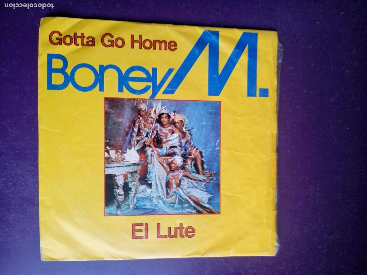 Discos de vinilo: BONEY M. &ndash; GOTTA GO HOME +1 - SG HANSA 1979 - DISCO 70'S CLASICO, POCO USO