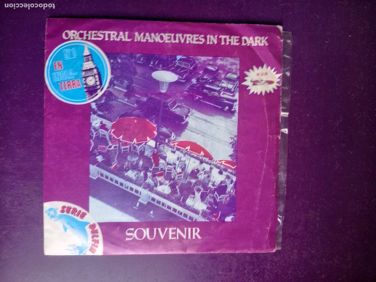 Discos de vinilo: OMD - Orchestral Manoeuvres In The Dark &ndash; Souvenir +1 - SG DINDISC 1981 - SYNTH POP NEW WAVE 80'S
