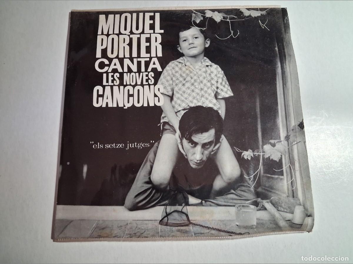 Discos de vinilo: single miquel porter canta les noves can&ccedil;ons. 4 temes. ediphone 1962 spain. insert (seminou)