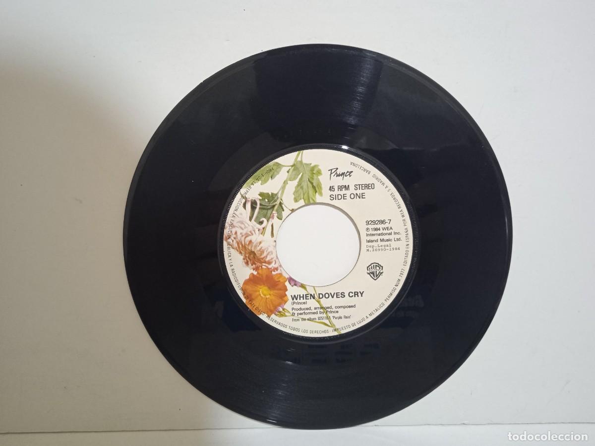 Discos de vinilo: Prince - When Doves Cry / 17 Days - Single - 1984 - Foto 3