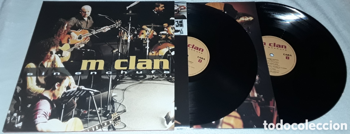 Discos de vinilo: 2 LP + CD - M CLAN - SIN ENCHUFE - GATEFOLD - M CLAN