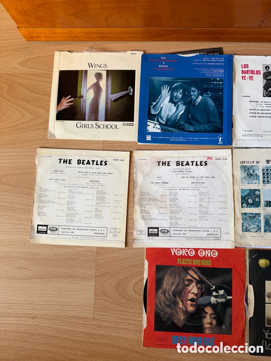 Discos de vinilo: LOTE DISCOS BEATLES ORIGINALES EPOCA - Foto 3