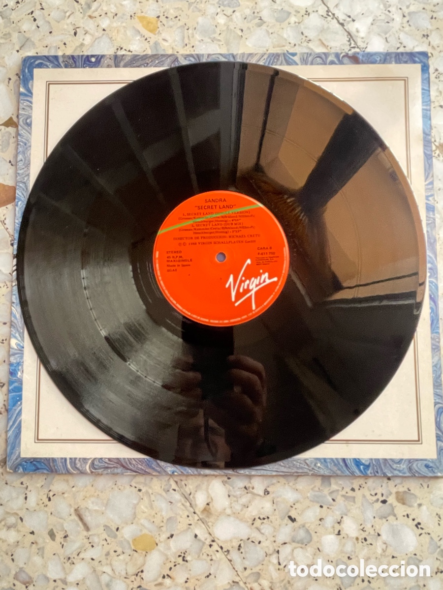Discos de vinilo: Sandra - Secret Land / Maxi-single - Foto 8