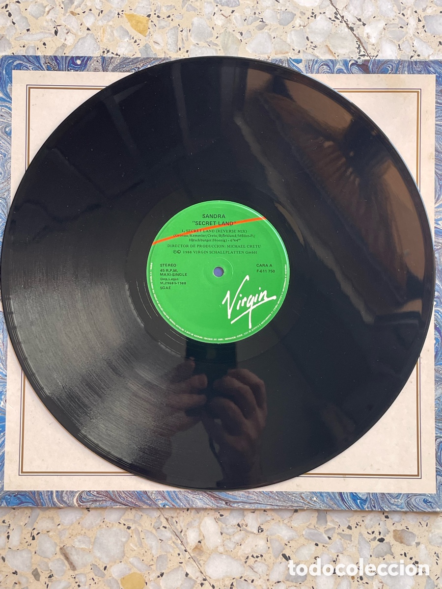 Discos de vinilo: Sandra - Secret Land / Maxi-single - Foto 11