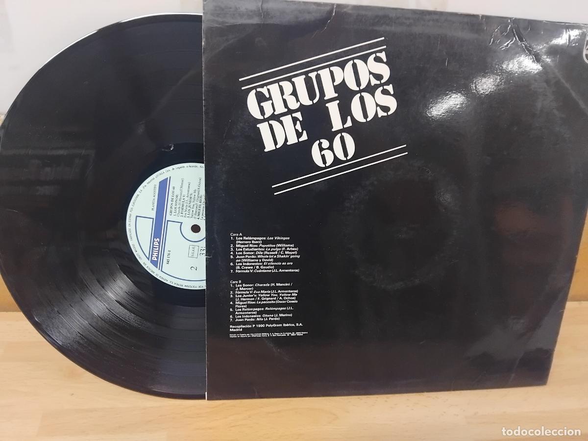 Discos de vinilo: LP GRUPOS DE LOS 60. PHILIPS 1990. - Foto 2
