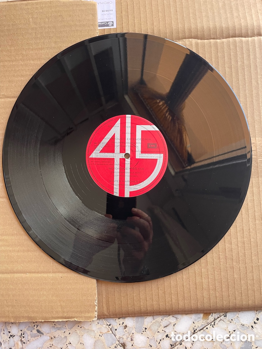 Discos de vinilo: Duran Duran - Notorius / Maxi-single - Foto 9