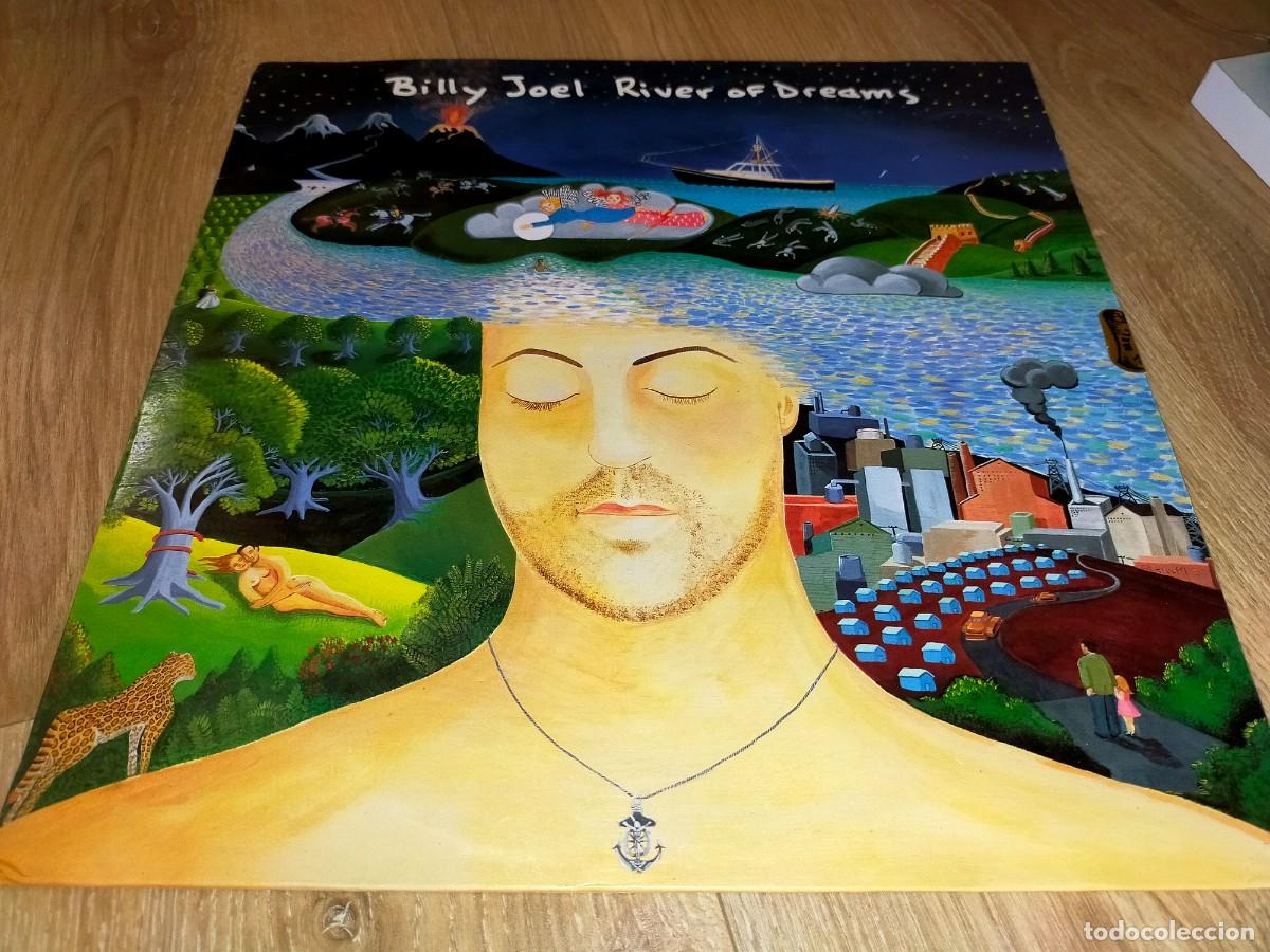Discos de vinilo: BILLY JOEL-RIVER OF DREAMS-CONTIENE ENCARTE-ORIGINAL ESPA&Ntilde;OL 1993