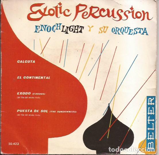 Discos de vinilo: EP ENOCH LIGHT EXOTIC PERCUSSION BELTER 50.423