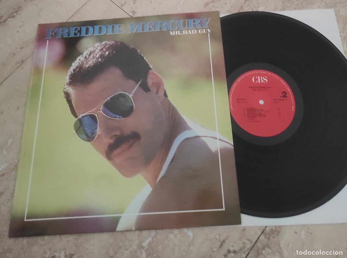 Discos de vinilo: FREDDIE MERCURY LP MR. BAD GUY CBS QUEEN ORIGINAL 1&ordf; EDICION ESPA&Ntilde;A-1985--IMPECABLE ESTADO