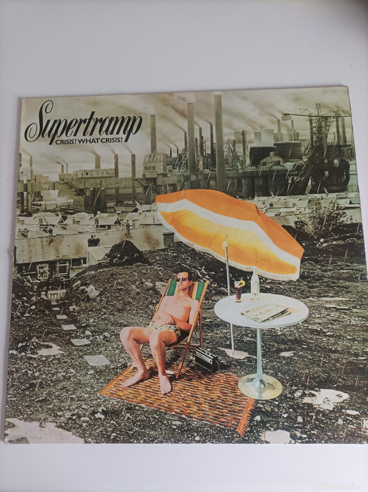 Discos de vinilo: Vinilo LP. Supertramp. Crisis? What crisis?