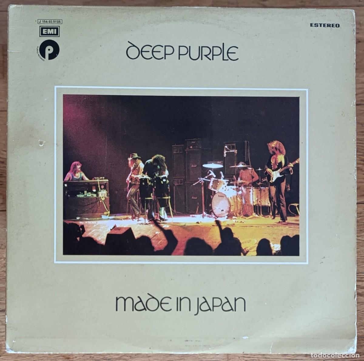Discos de vinilo: DEEP PURPLE &ndash; MADE IN JAPAN 2-LP 1972 1&ordf; EDICION ESPA&Ntilde;OLA PORTADA GATEFOLD - HARD ROCK METAL