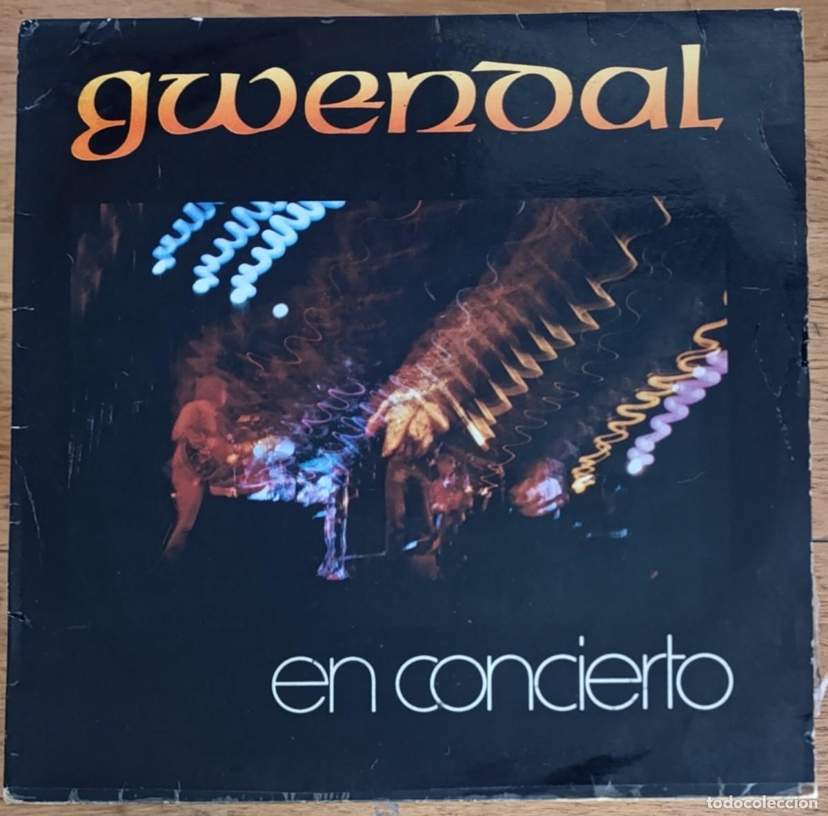 Discos de vinilo: GWENDAL &lrm;&ndash; EN CONCIERTO LP 1981 PRIMERA EDICION ESPA&Ntilde;OLA FOLK ROCK CELTIC